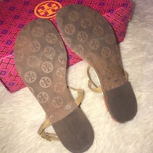 Tory Burch Shoes - Tory Burch Emmy Thong Sandals Size 7 Sand Tory Burch Shoes - Tory Burch Emmy Thong Sandals Size 7 Sand